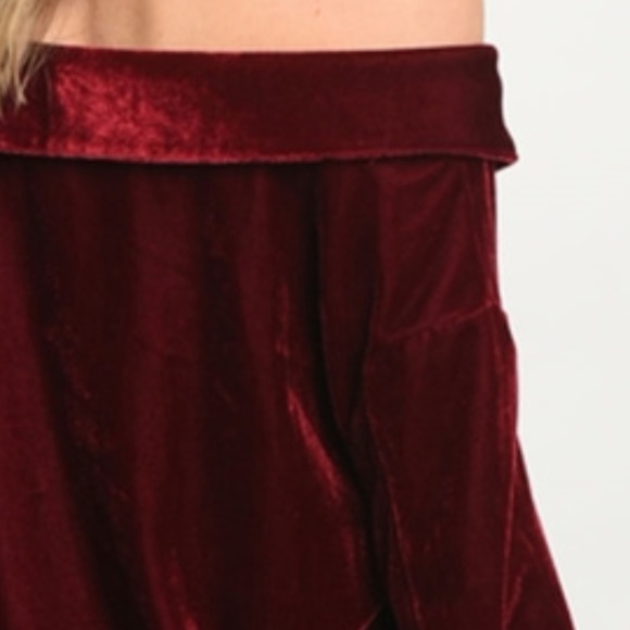 VELVET TOP - Picture 3 of 3